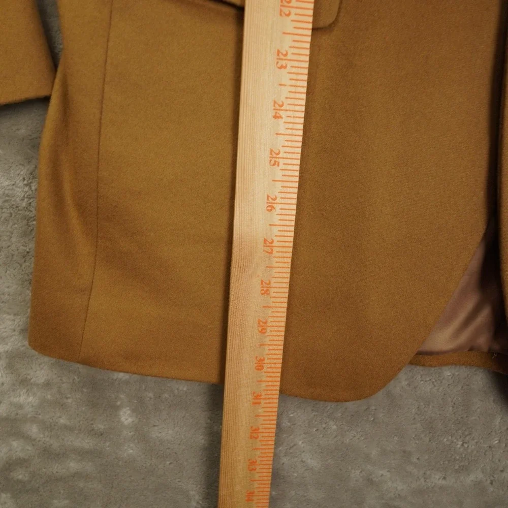 Jos. A. Bank Vintage 90s Cashmere Blazer Men's 40R Camel Brown Classic Old Money
